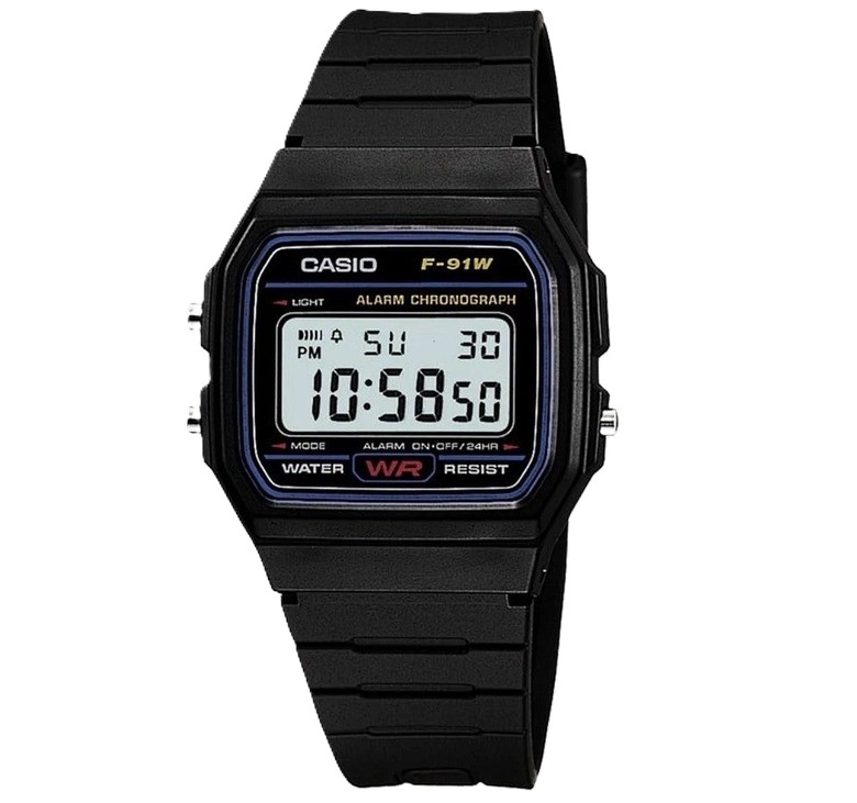 Casio F-91W Casio F-91W Classic Digital Watch - Image 1